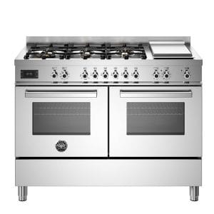 Professional 120cm Range Cooker Twin Oven Dual Fuel