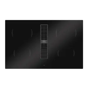 Modern Series 80 cm induction hob with integrated hood