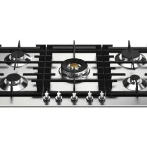 Modern Series 90cm Gas Hob with Central Wok Burner