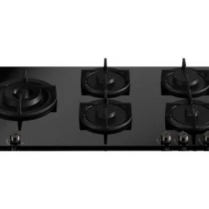 Pro Series 90cm Gas on Glass hob with Left Wok Burner
