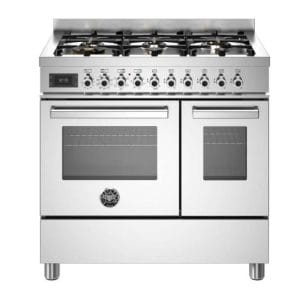 Professional 90cm Range Cooker Twin Oven Dual Fuel