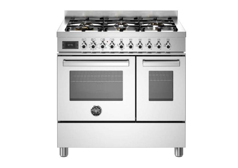 Professional 90cm Range Cooker Twin Oven Dual Fuel
