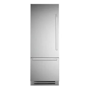 Premium Fridge Freezer 75cm Left Hand hinged SS