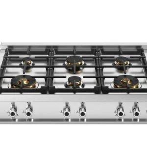 Professional 90cm Rangetop 6 Burners, 2 Ultra power burners