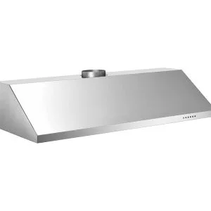 100cm Single Motor Stainless Steel Cooker Hood - undermounted or wall