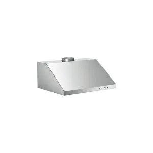 60cm Single Motor Stainless Steel Cooker Hood - undermounted or wall