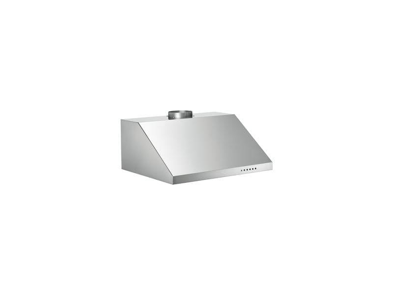 60cm Single Motor Stainless Steel Cooker Hood - undermounted or wall