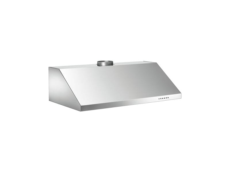 90cm Single Motor Stainless Steel Cooker Hood - undermounted or wall