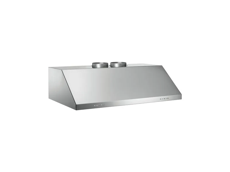 90cm Twin Motor Stainless Steel Cooker Hood - undermounted or wall